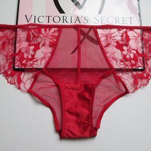 VICTORIA'S SECRET VERY SEXY Red Cheeky Panty NWT